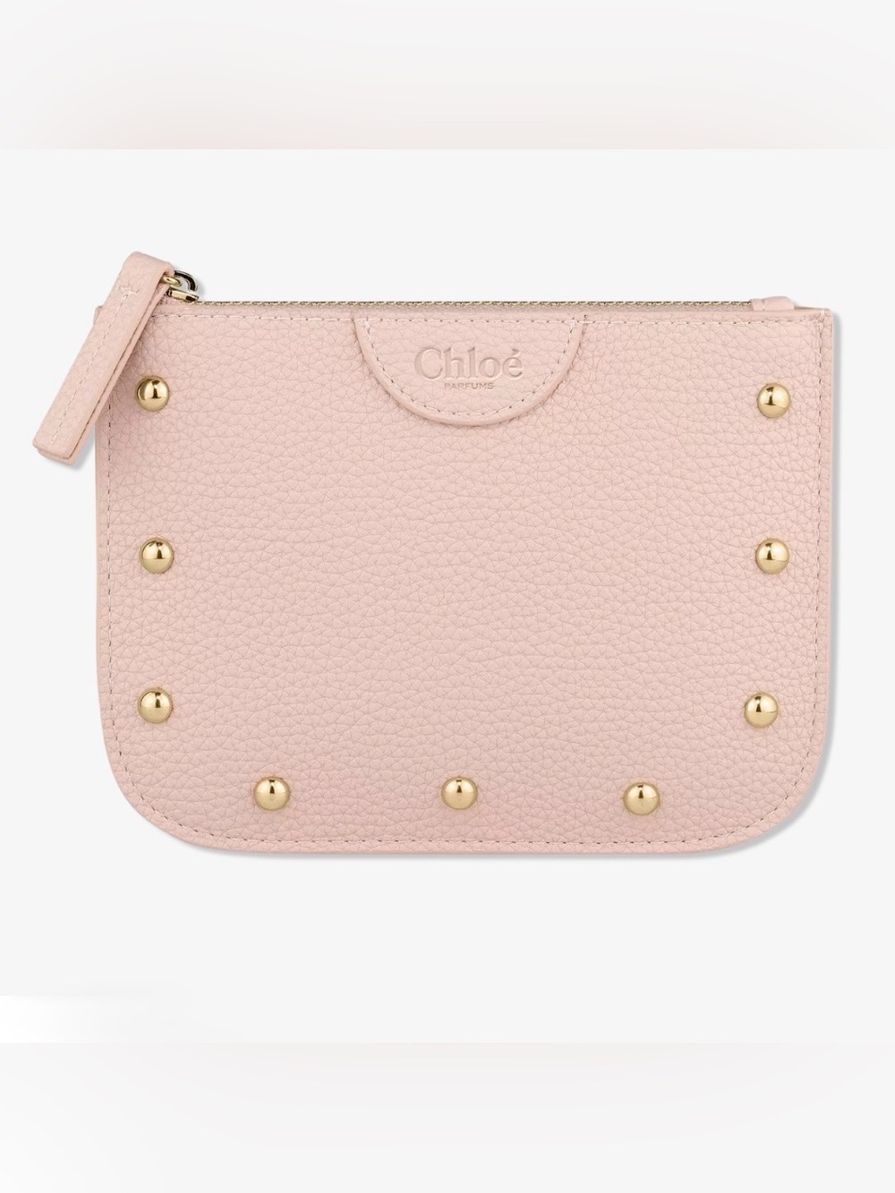 New Chloé Zip Pouch Pink